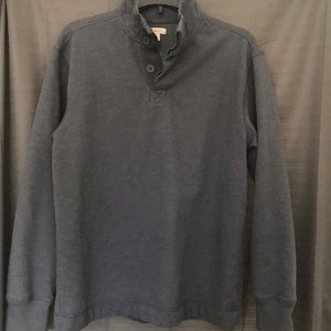 Merona mock collar quarter zip sweater